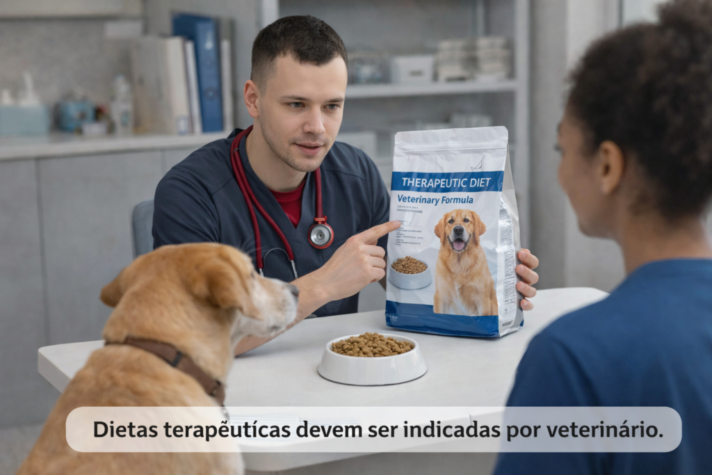 ração terapêutica para cães