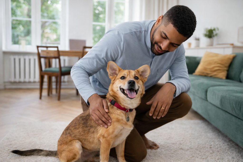 sinais de boa adaptação à ração para cães